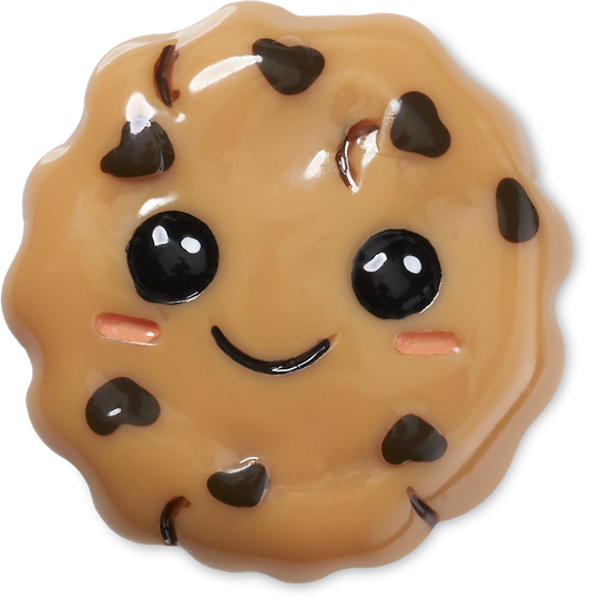 Jibbitz™  Cutesy Chocolate Chip Cookie