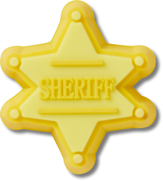 Jibbitz™   TINY SHERRIFF BADGE