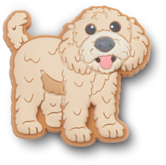 Jibbitz™ GOLDEN DOODLE PUPPY