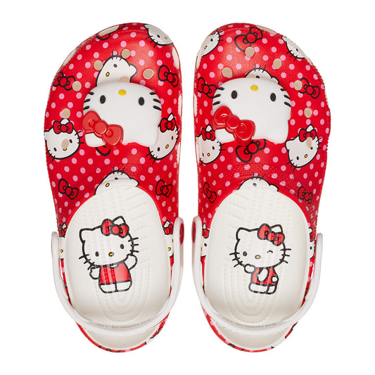 Hello kitty red classic clog adult