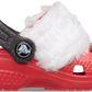 CROCS LITTLES SANTA UNISEX KIDS - VARSITY RED/MULTI