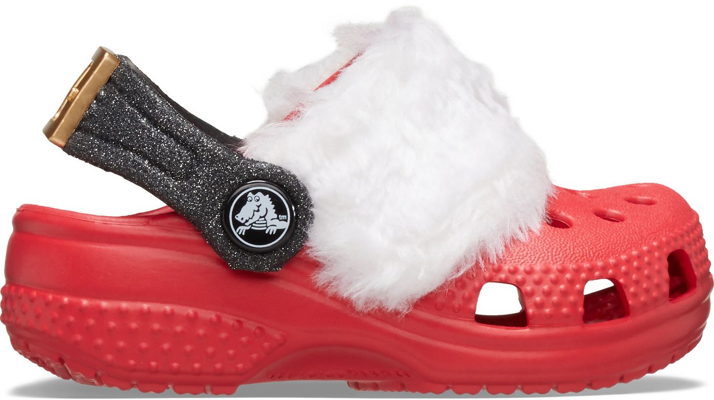 CROCS LITTLES SANTA UNISEX KIDS - VARSITY RED/MULTI