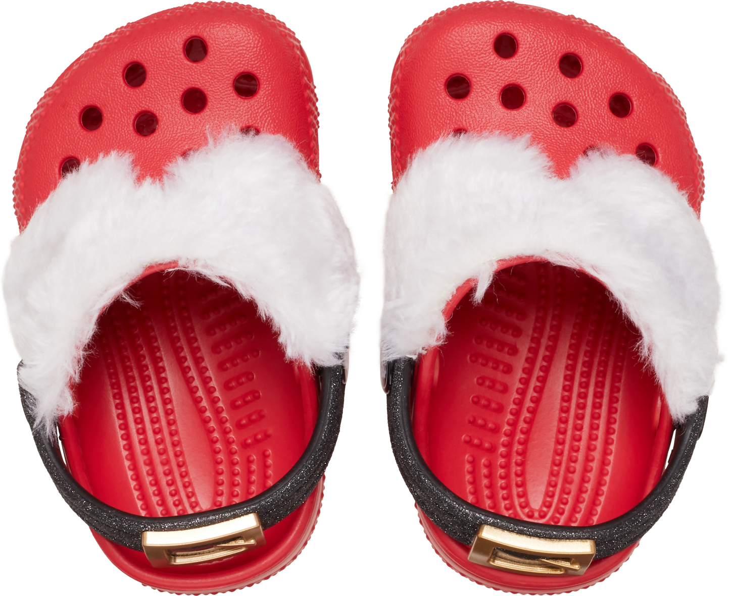 CROCS LITTLES SANTA UNISEX KIDS - VARSITY RED/MULTI