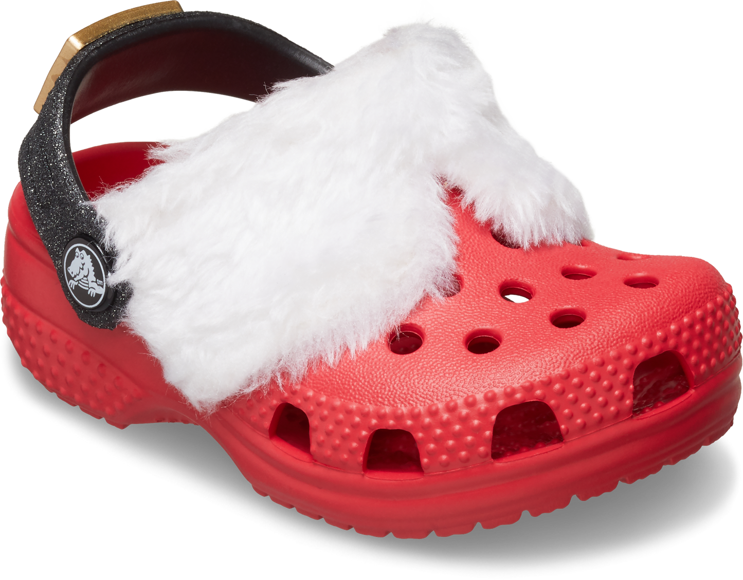 CROCS LITTLES SANTA UNISEX KIDS - VARSITY RED/MULTI