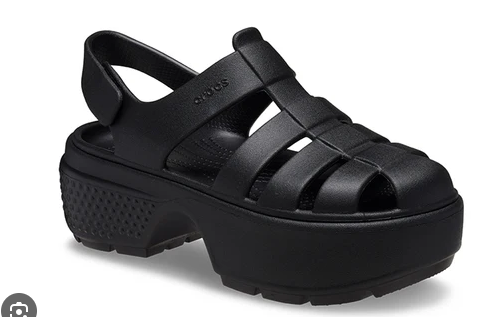 Crocs Stomp Fisherman Sandal Black