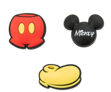 Jibbitz™ Mickey Mouse 3 Pack