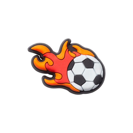 Jibbitz™ Soccerball on Fire