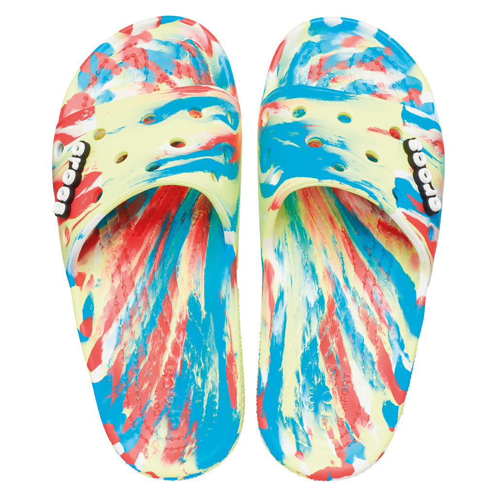 Classic Crocs Marbled Slide